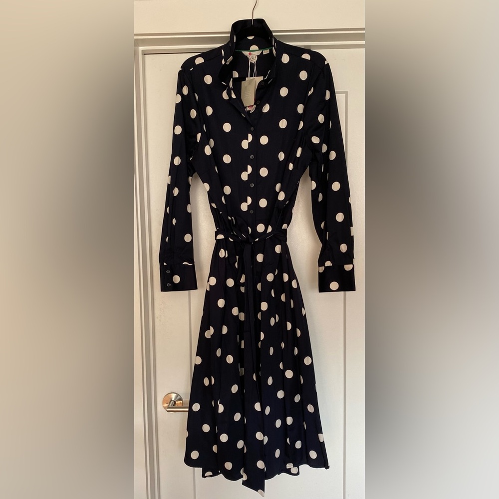 Polka Dot Midi Dress